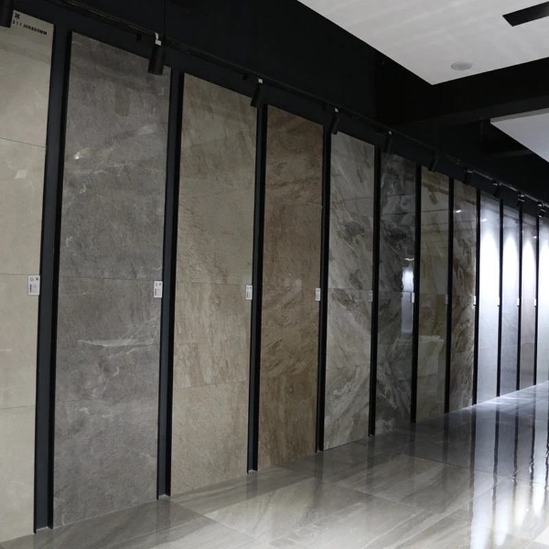 Novo expositor de azulejos com metal para showroom ST-161