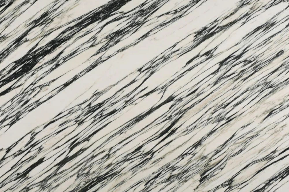 Oriental Calacatta marmar plitalari: Luxe Elegance