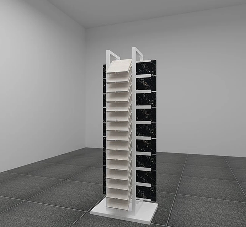 កម្រាលឥដ្ឋ Quartz គំរូបង្ហាញ ស៊ុមបង្ហាញថ្មម៉ាប ST-44