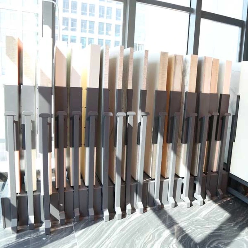 ផ្ទាំងបង្ហាញក្បឿងសេរ៉ាមិចថ្មីជាមួយនឹងដែកសម្រាប់ហាង ST-160