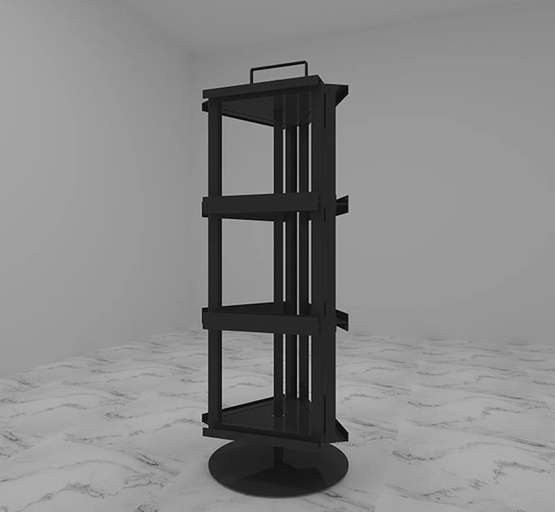 Suporte de exibição de amostra de quartzo de pedra carrossel ST-53