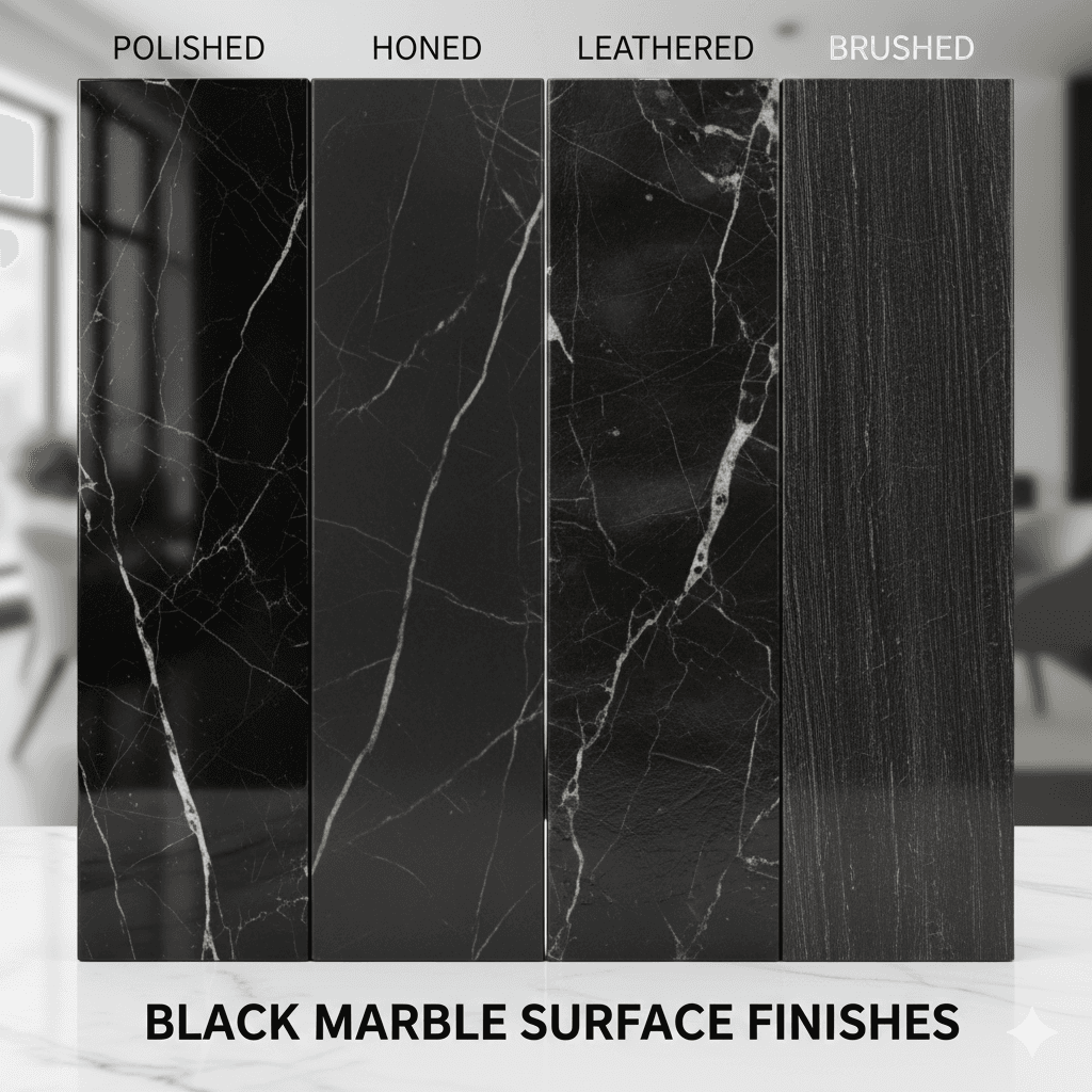 Comprender los acabados de las superficies de granito y su impacto arquitectónico