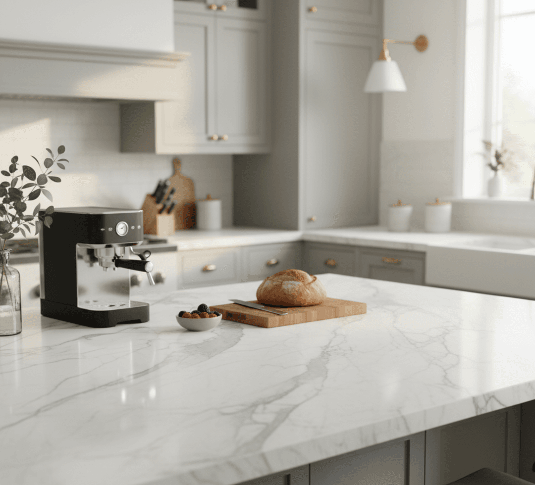 Where Function Meets Elegance: The Modern Marble Kitchen