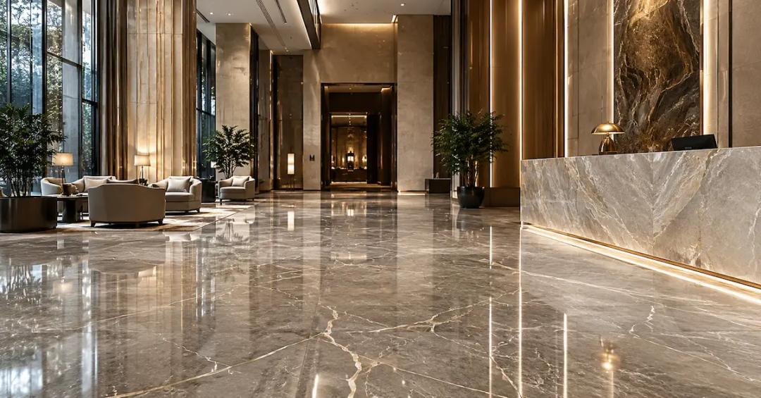 Stone Floor Polishing: How to Keep Marble, Granite, and Natural Stone Floors Looking Premium