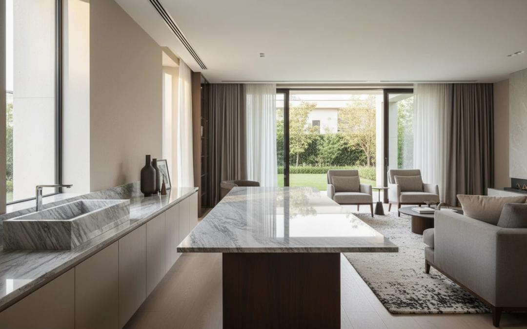 Grosir Ubin Marmer: Pasokan Global dan Penyelesaian Khusus untuk Konstruksi Modern