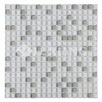 15mm Blends Square Colorful Crystal Glass Mosaic Tile Backsplash Tile-1