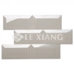 Beveled Crystal Glass Brick Moasic Tile Collection For Bathroom Wall 3inchx6inch-3