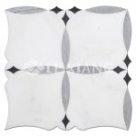 Boboli Water Jet Cut Marble Mosaic Tile For Bathroom Wall Backsplash-2