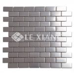 Brick Kitchen Bachsplash Stainless Steel Mosaic Tile-2