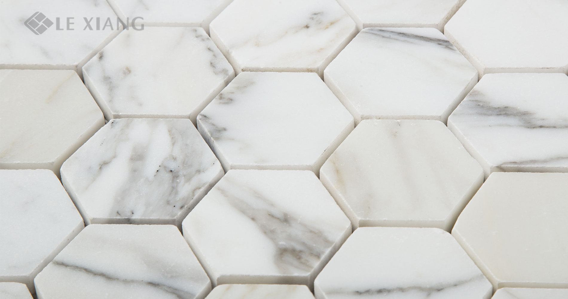 Calacatta-Gold-Stone-Hexagon-Mosaic-Tiles-For-Kitchen-Backsplash-4