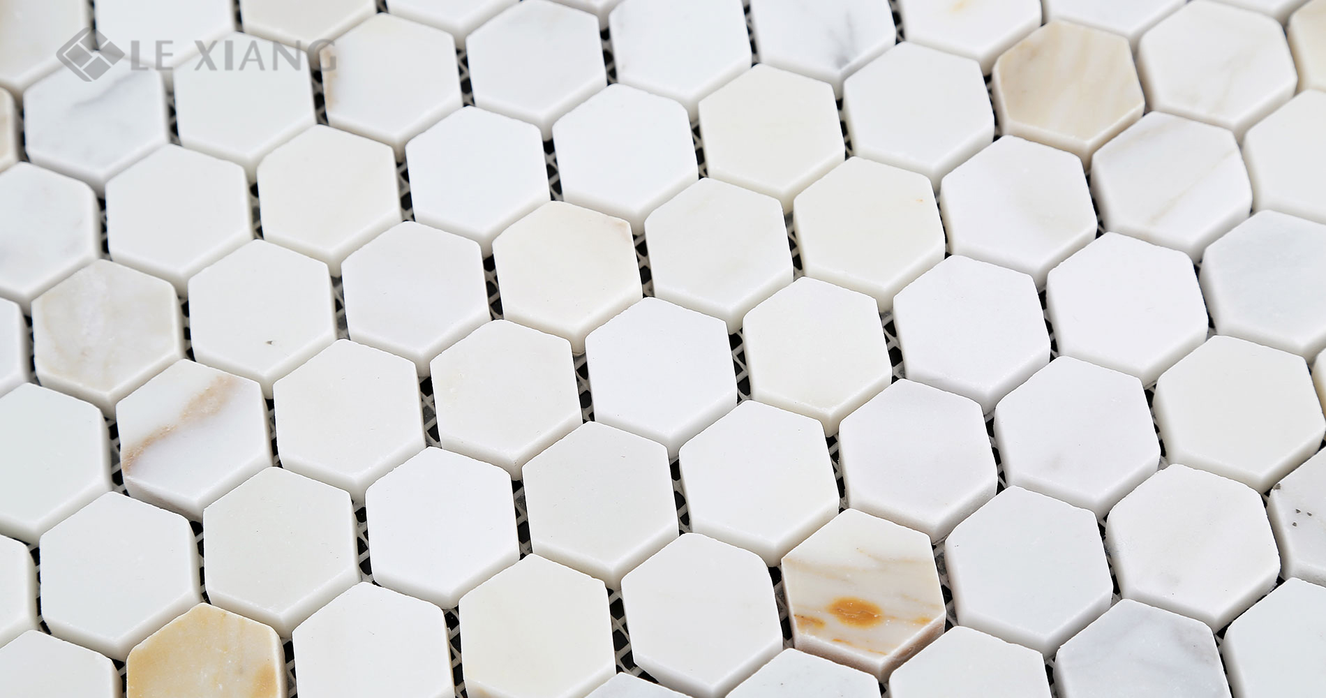 Calacatta-Gold-Stone-Hexagon-Mosaic-Tiles-For-Kitchen-Backsplash-6