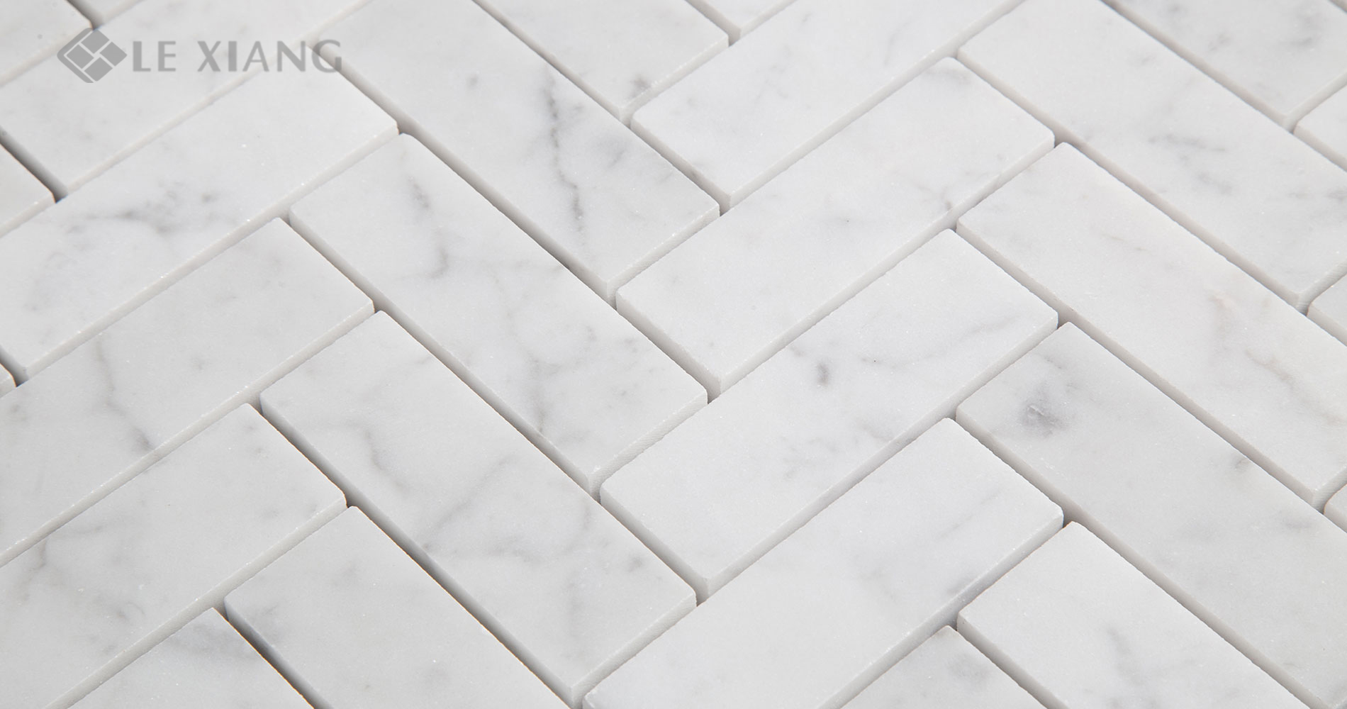 Carrara-Herringbone-Stone-Mosaic-Tiles-For-Bathroom-Floors-6