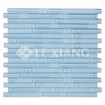 Crystal Glass Strip Mosaics Tile Kitchen Backsplash Bathroom Wall-7