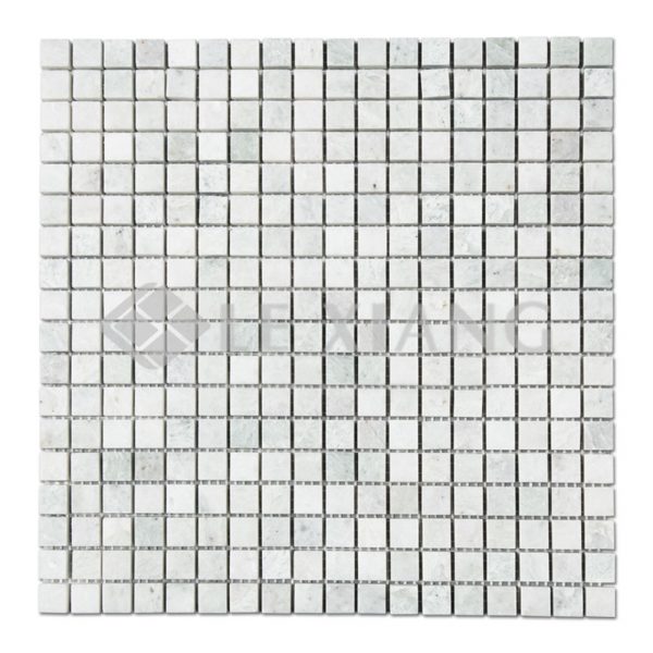 Ming Green Square Mosaic Tile For Kitchen Backsplash-1