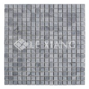 Square Marble Latin Gray Mosaic Tile Ktichen Backsplash-2