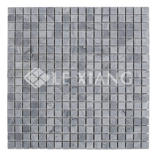 Square Marble Latin Gray Mosaic Tile Ktichen Backsplash-2