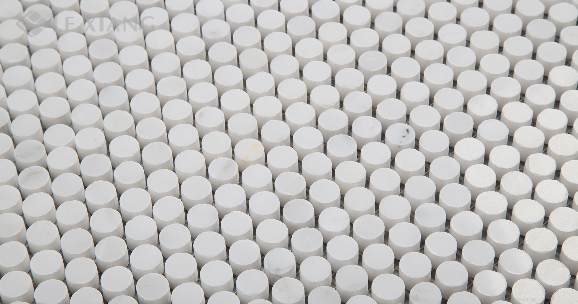 Statuary-White-Penny-Round-Marble-Mosaic-Tile-For-Bothroom-Wall-4