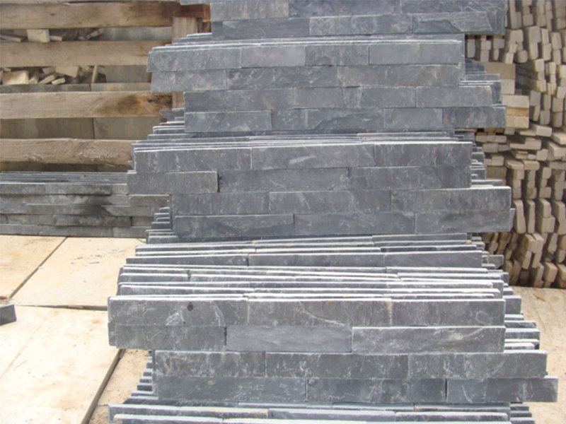 Black Slate Culture Stone For Exterior Wall-2