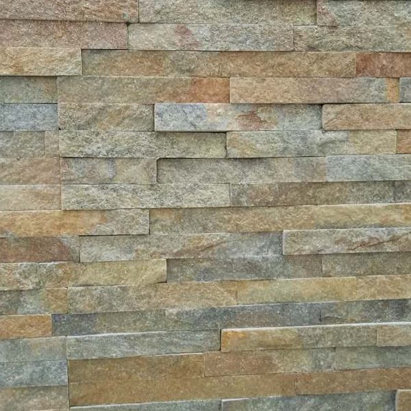 Rusty Quartzite Real Stone Veneer Mosaic Tile CS-69